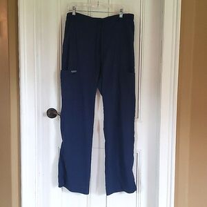 Cherokee 5 pocket scrub pants Navy size Medium Tall